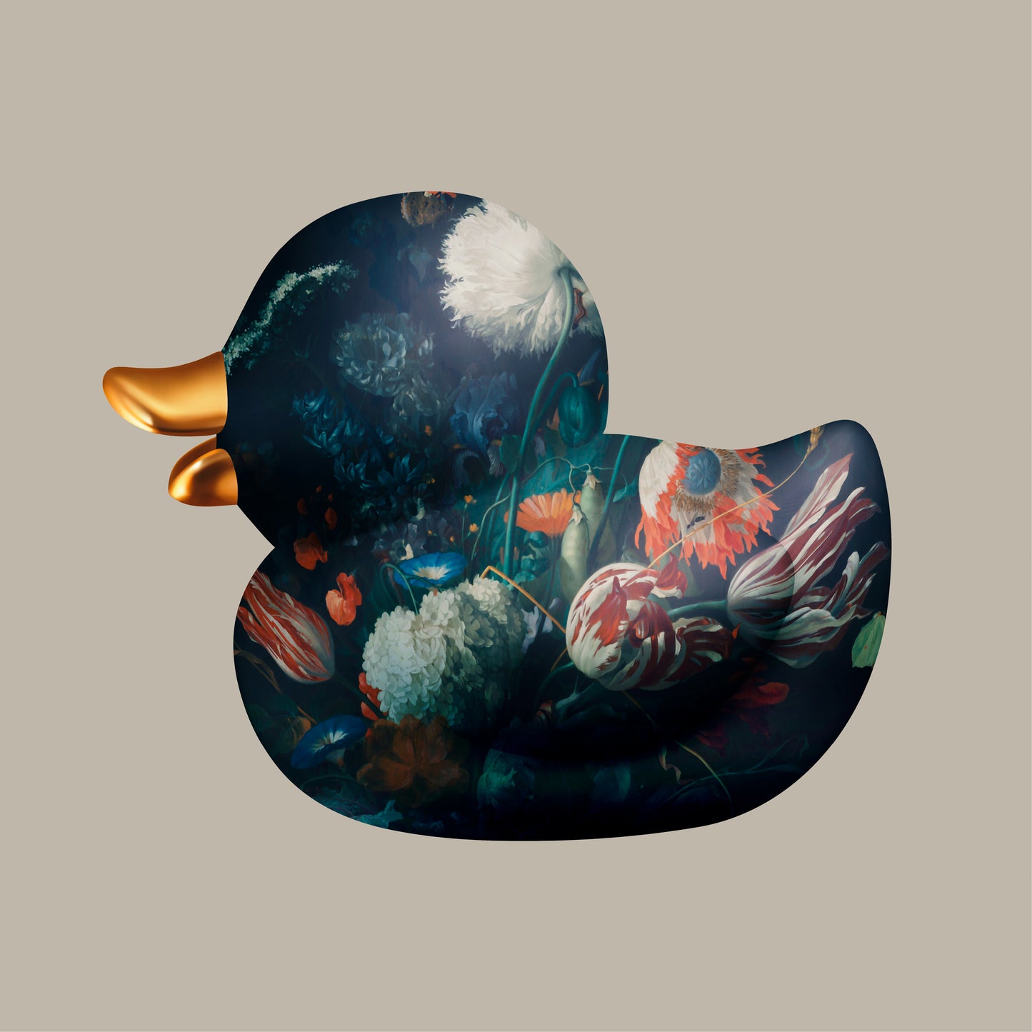 BB. Duck - Flower, Color Sand