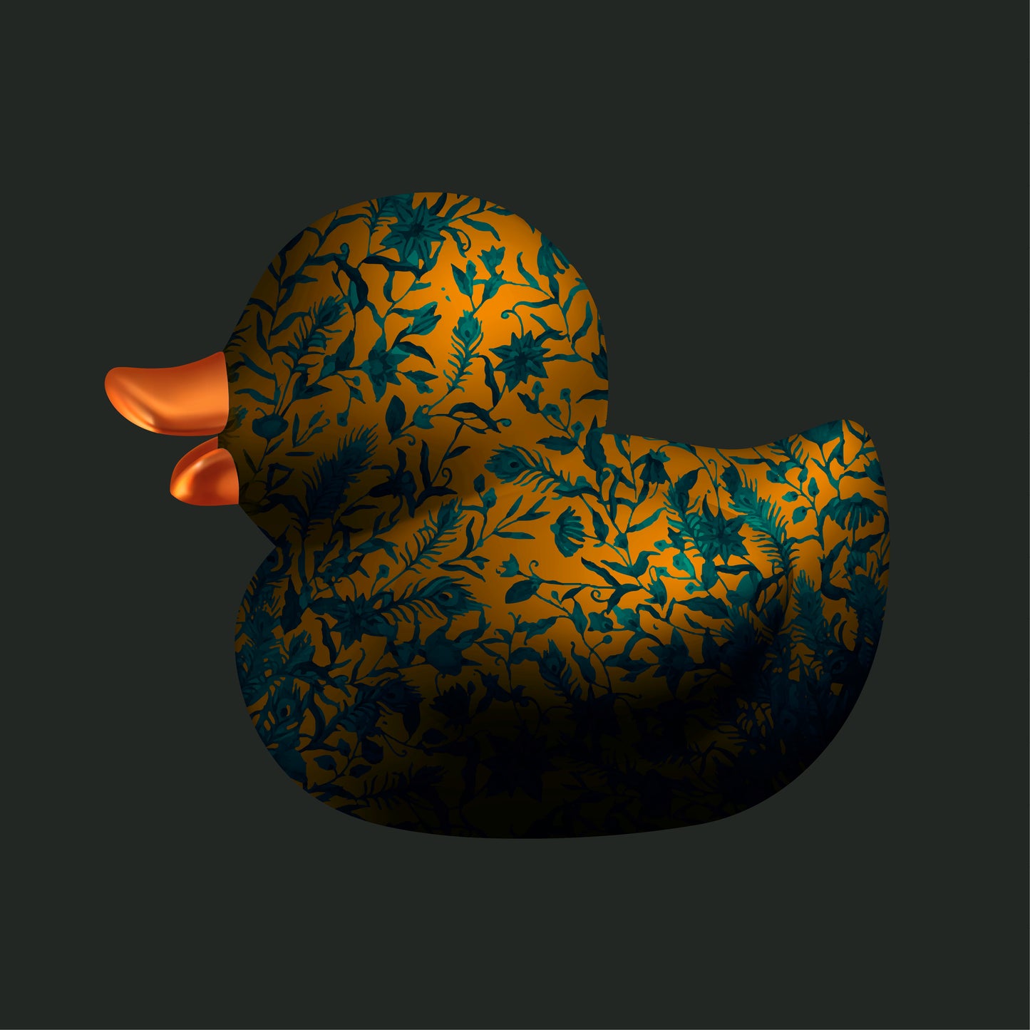 BB. Duck - Spec. Flower, Golden/Army