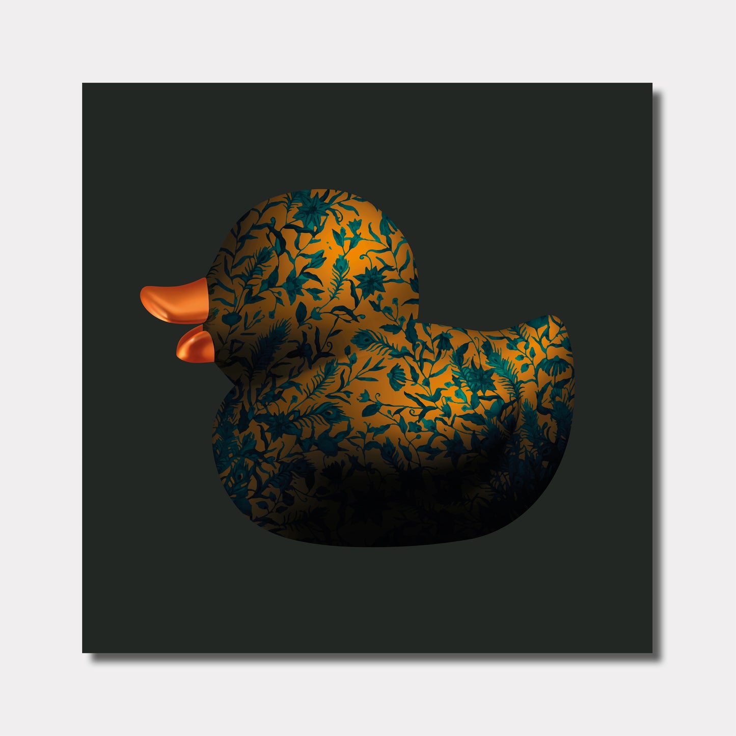 BB. Duck - Spec. Flower, Golden/Army