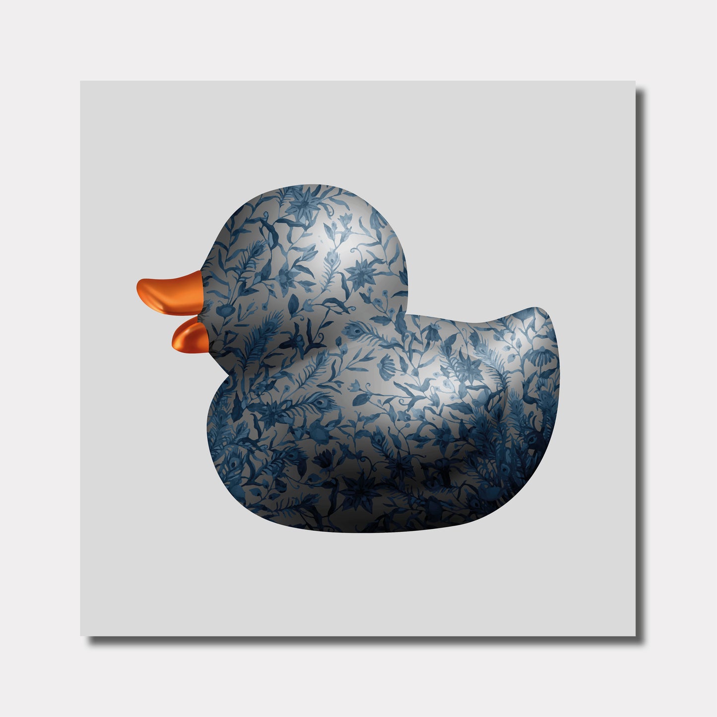 BB. Duck - Spec. Flower, Ice/Grey
