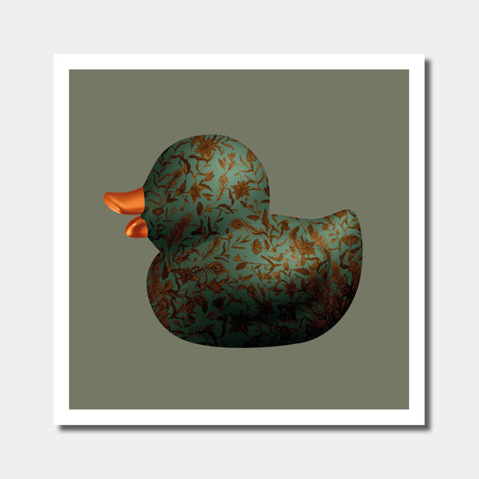 BB. Duck - Flower v2, Pistachio/Sage