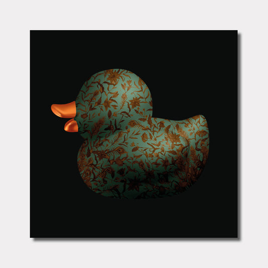 BB. Duck - Flower v02, Pistachio/Slate