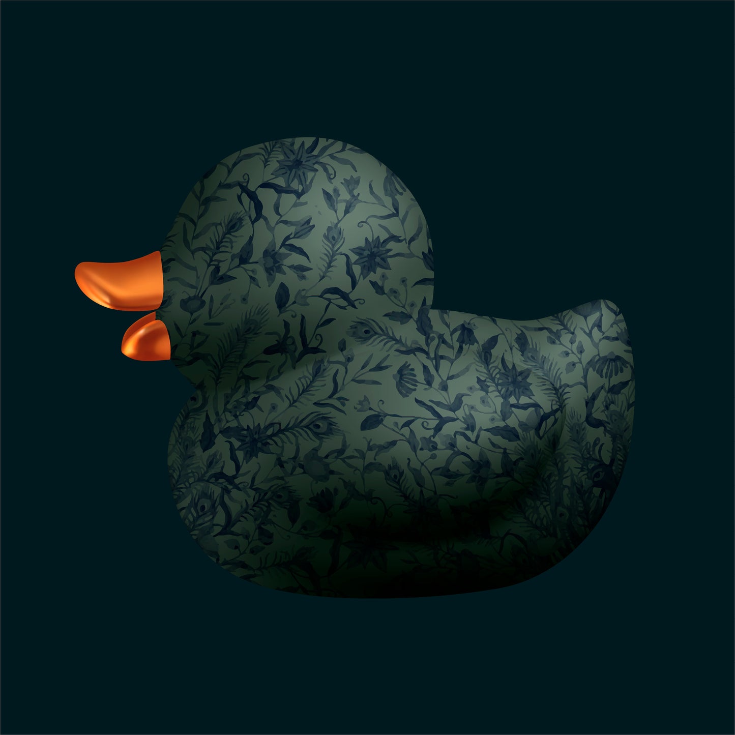 BB. Duck - Spec. Flower, Thyme/Navy