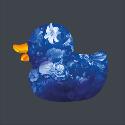 BB. Duck - Flower IIII, Blue Steel