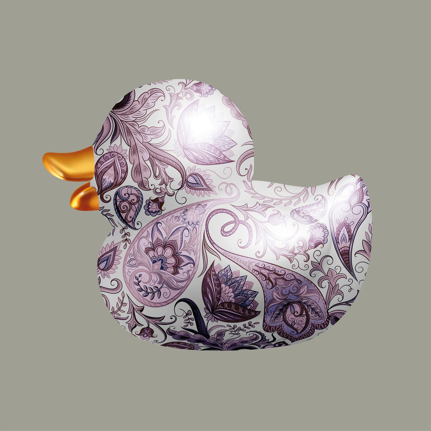 BB. Duck - Paisley, Purple Sage