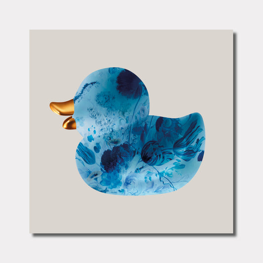 BB. Duck - Flower, Blue Sand