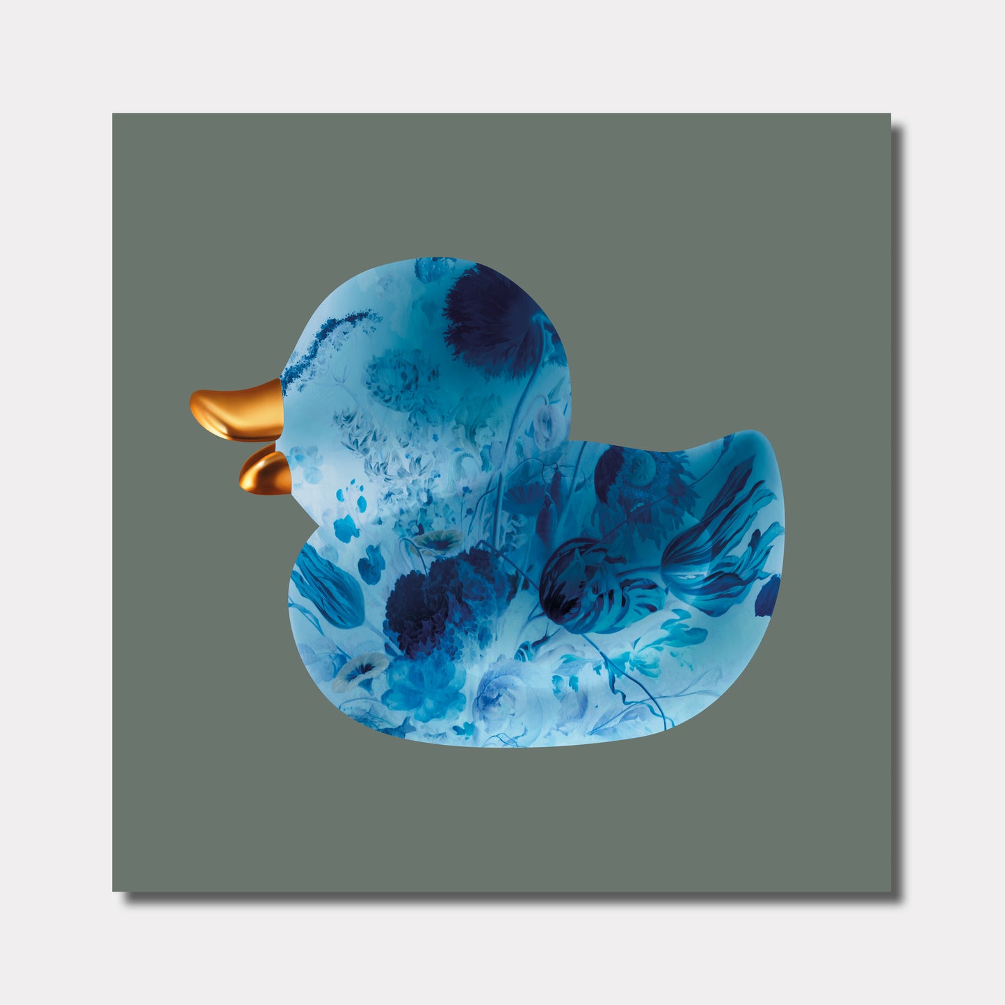 BB. Duck - Flower, Blue Thyme