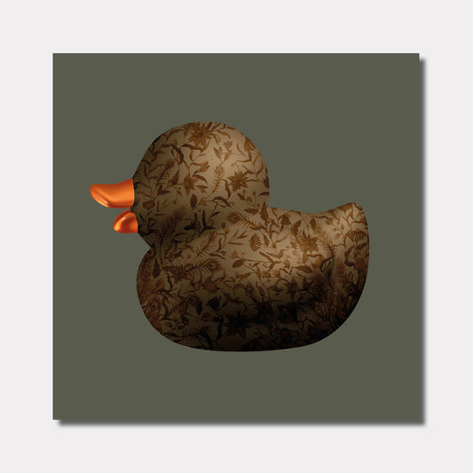 BB. Duck - Luxe Flora, Brown-Sage
