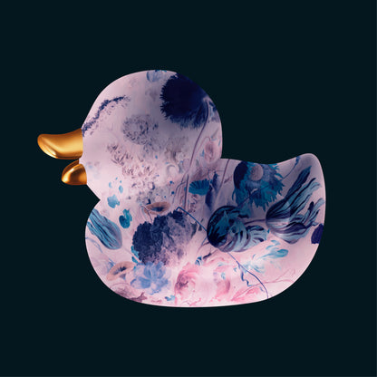 BB. Duck - Flower, Lilac Navy