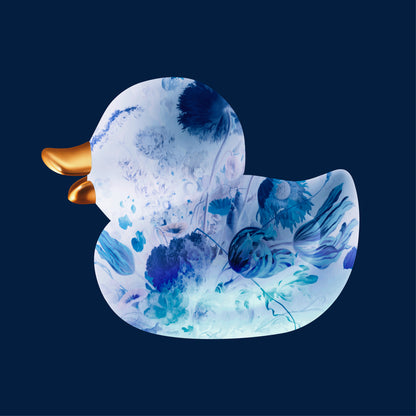 BB. Duck - Flower, Arctic Blue