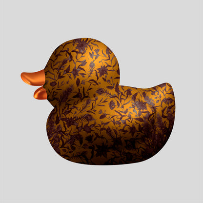 BB. Duck - Luxe Flora, Fire-Grey