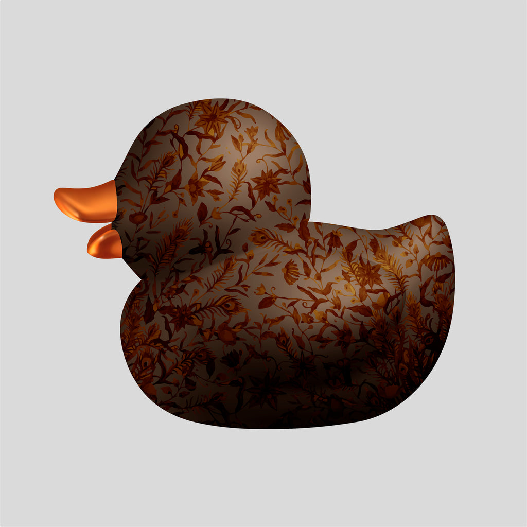 Duckness - Luxe Flora, Umber-Grey