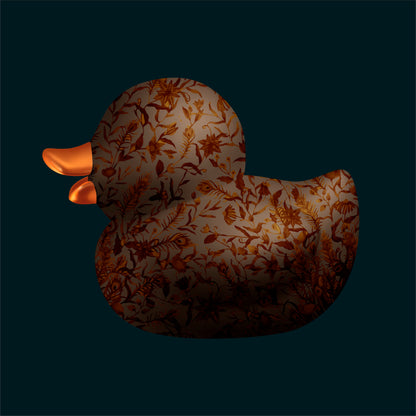 BB. Duck - Luxe Flora, Umber-Navy