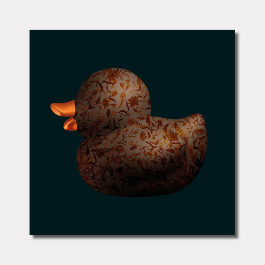 BB. Duck - Luxe Flora, Umber-Navy
