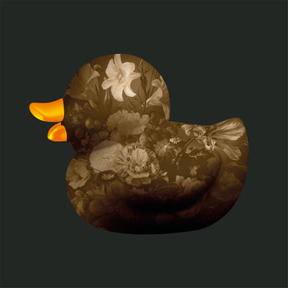BB. Duck - Flower IIII, Brown Army