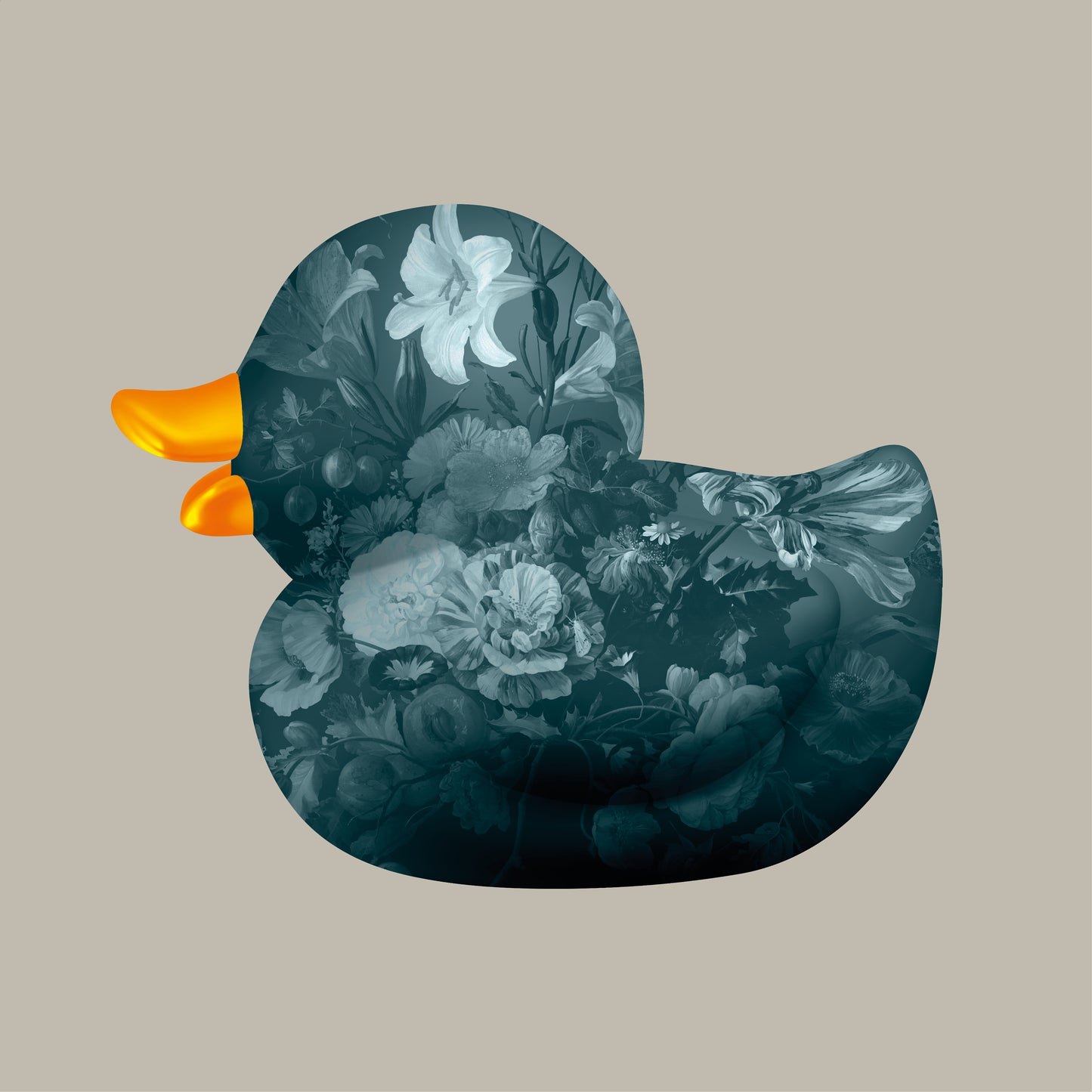 BB. Duck - La Vie Bloom, Ocean Beige