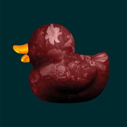 BB. Duck - Flower IIII, Red Forest