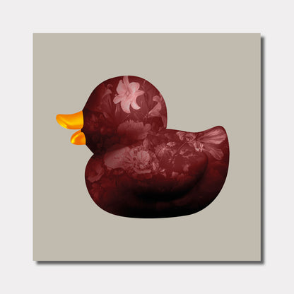 BB. Duck - Flower IIII, Red Beige
