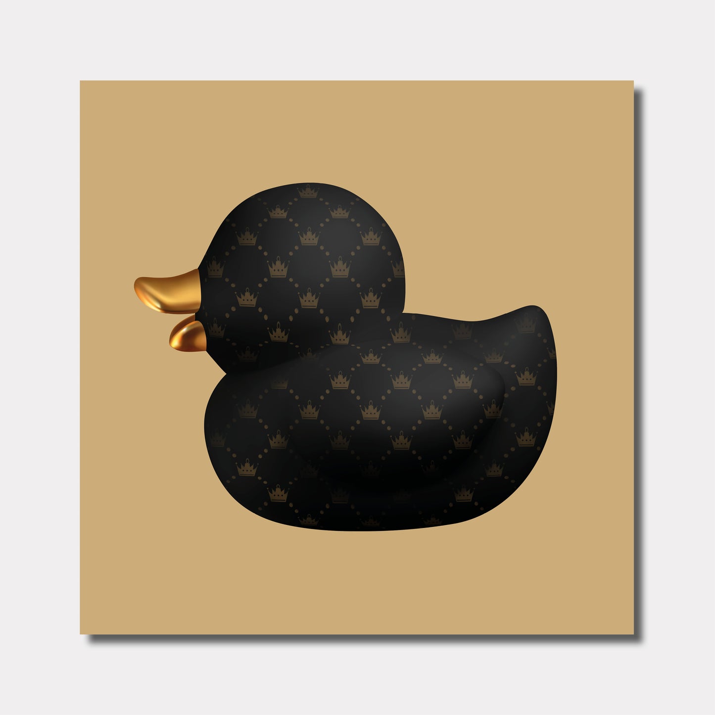 BB. Duck - Royal, Black Camel