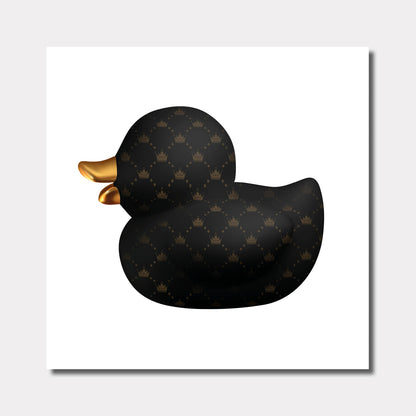 BB. Duck - Royal, Black White