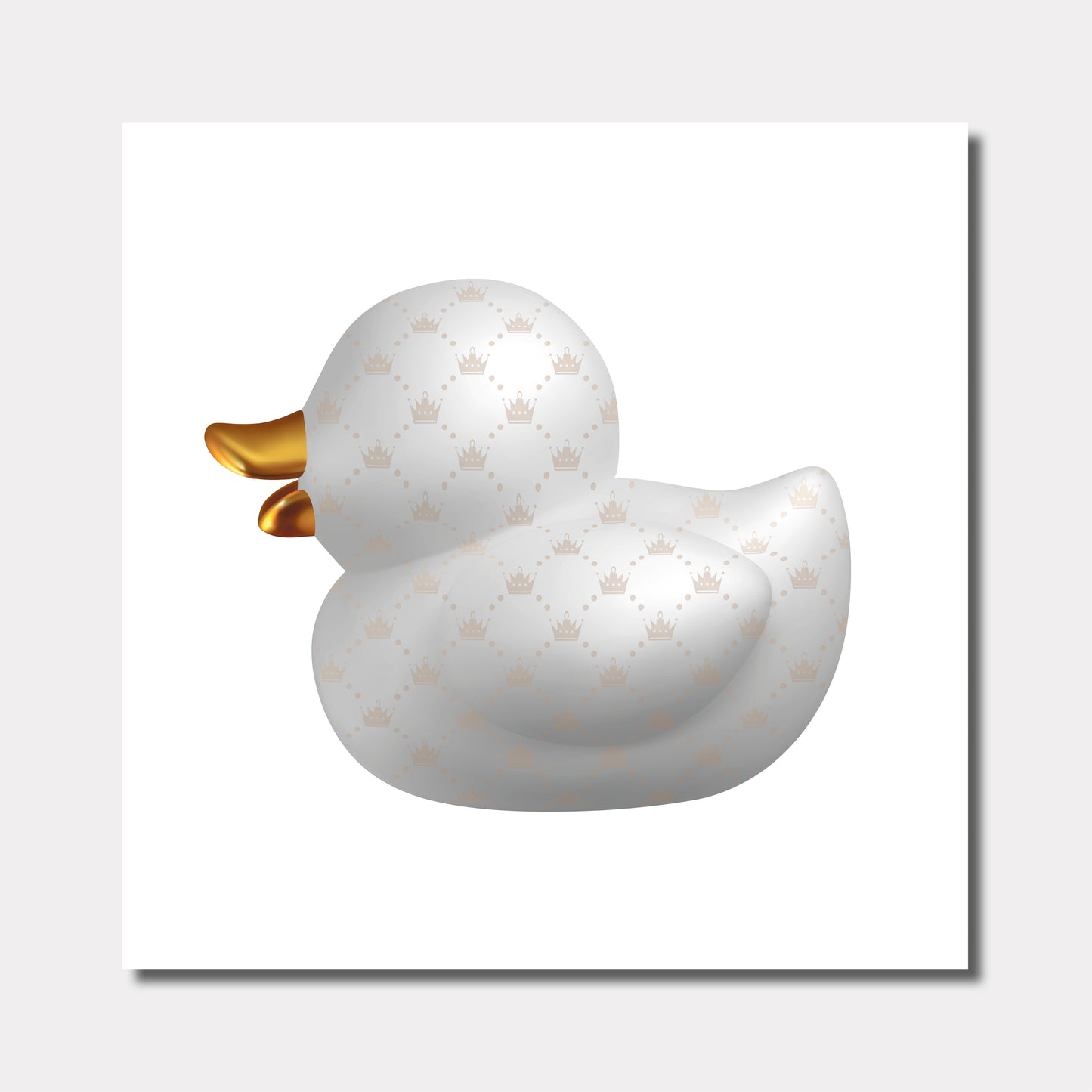 BB. Duck - Royal, White