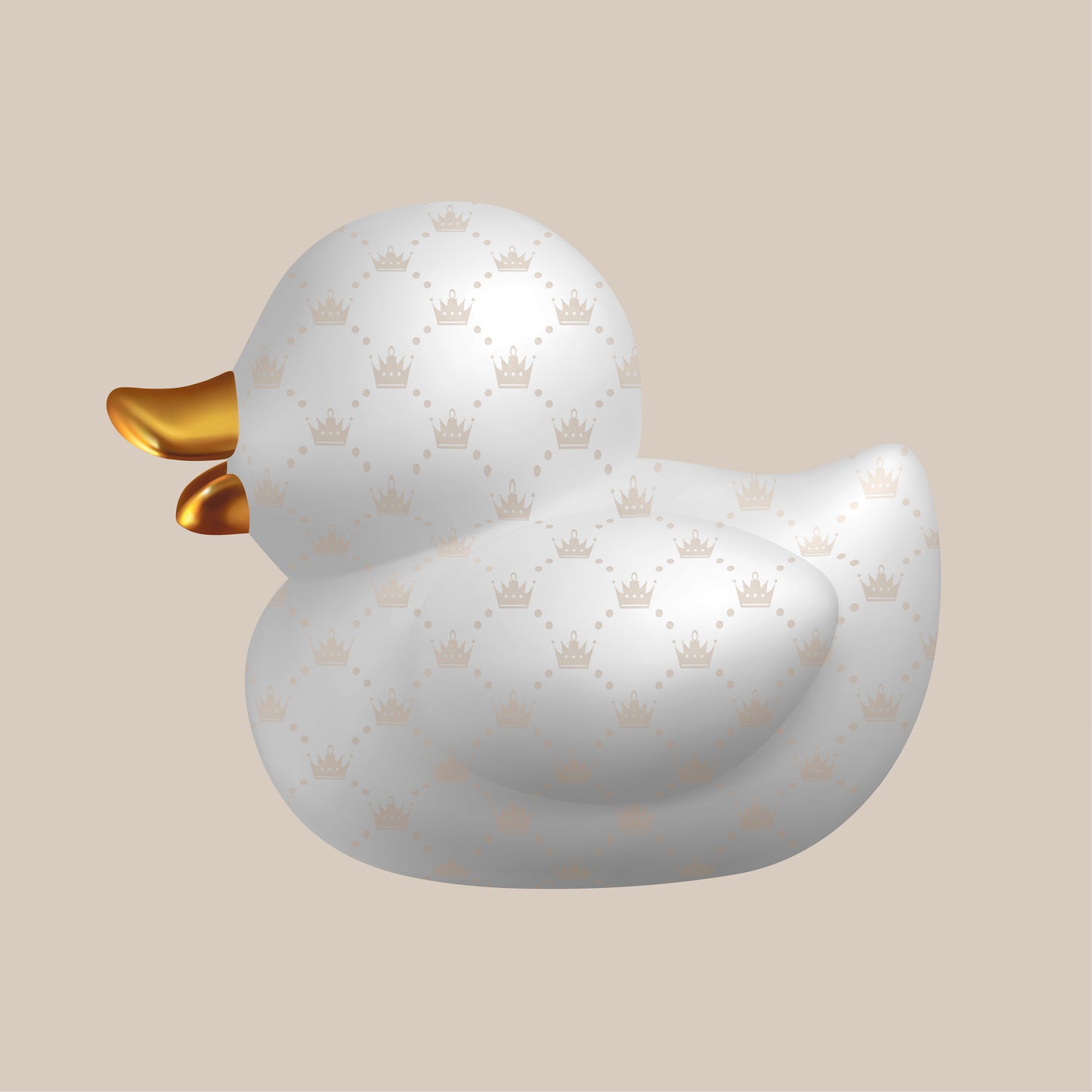 BB. Duck - Royal, White Sand
