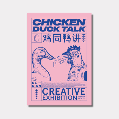 Chicken Duck Talk, Pink