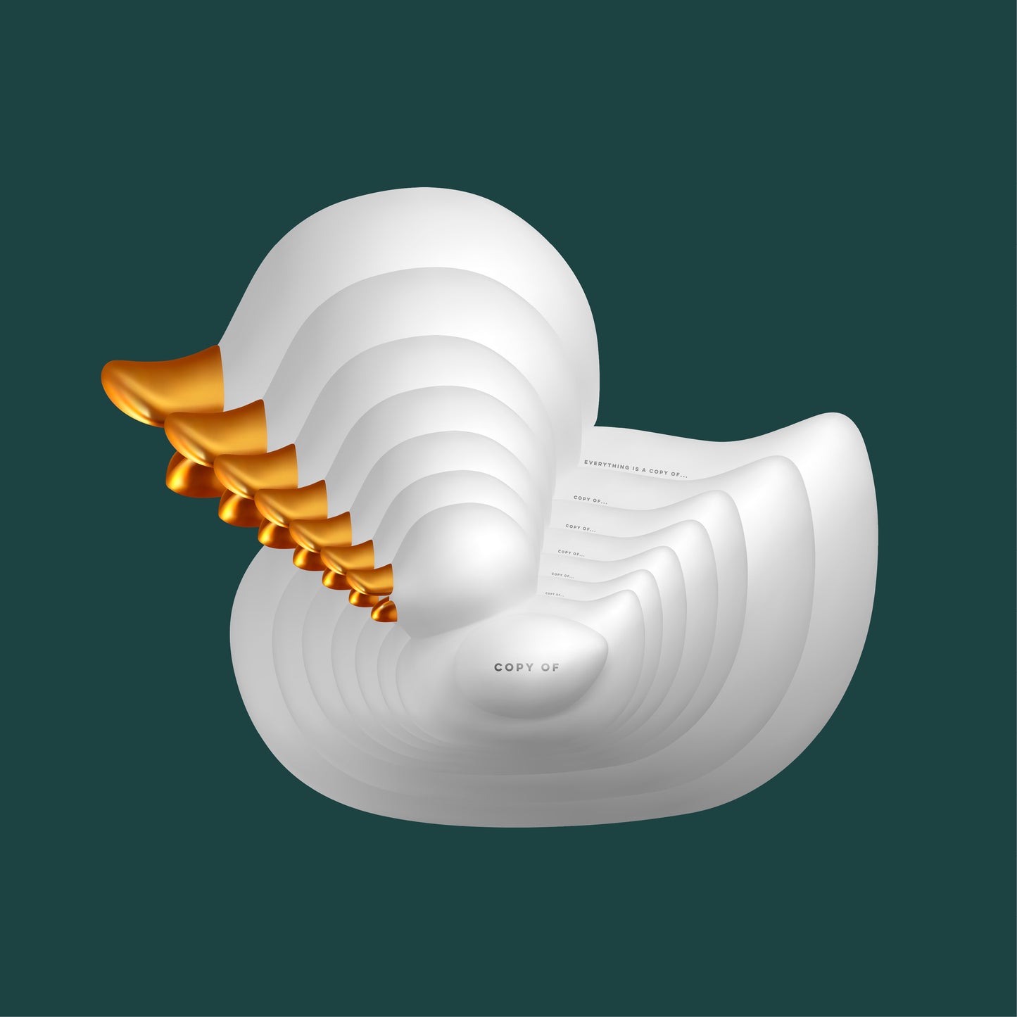 BB. Duck - Copy Of, Pine