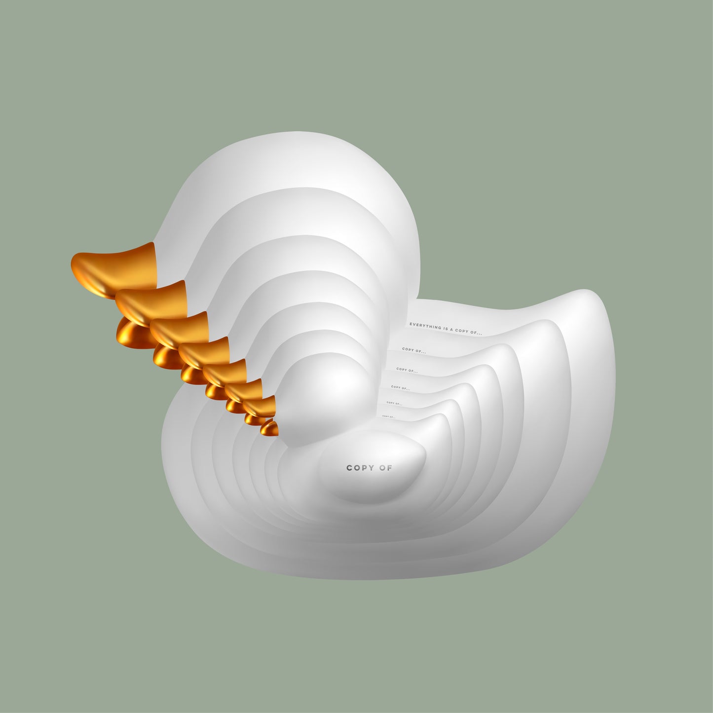 BB. Duck - Copy Of, Pistachio