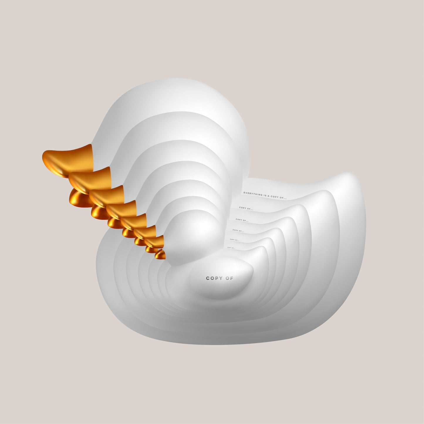 BB. Duck - Copy Of, Sand