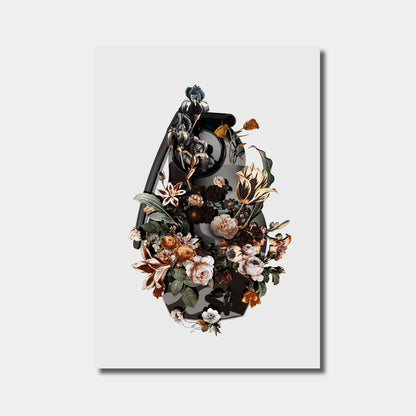 Everything Ends With Flowers, White