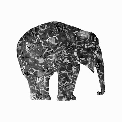 The Migthy Elephants, White L